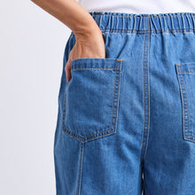 Load image into Gallery viewer, Jovie Denim Short - Mid Blue Wash
