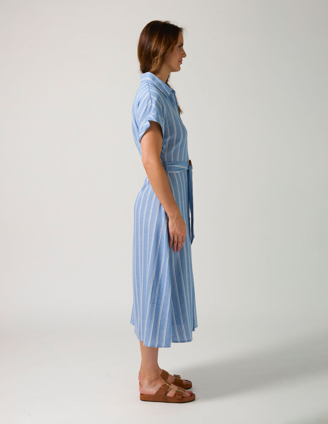 Kinsley Dress - Capri Stripe