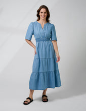 Load image into Gallery viewer, Vittoria Dress - Light wash

