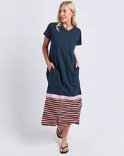 Load image into Gallery viewer, Elm Acai Dress Navy
