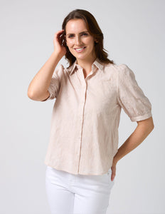 Evie Blouse - Blush Pink