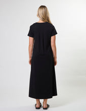 Load image into Gallery viewer, Leah Dress - Black Stripe
