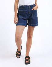 Load image into Gallery viewer, Elm Lennox Denim Shorts - Dark Blue
