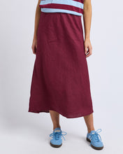 Load image into Gallery viewer, Eleni Skirt - Plum
