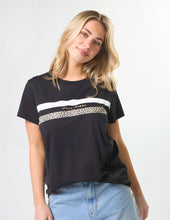 Load image into Gallery viewer, Classic Tee True Icon Stripe - Black
