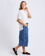 Load image into Gallery viewer, Long Atlas Skirt - Deep Blue
