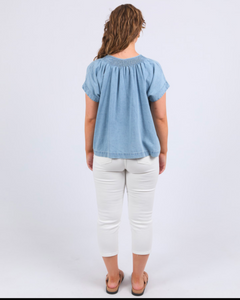 Ruth Denim Top