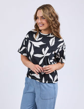 Load image into Gallery viewer, Mimosa Tee Black Print
