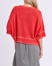 Load image into Gallery viewer, Honey Knit Top - Tangello
