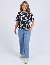 Load image into Gallery viewer, Mimosa Tee Black Print
