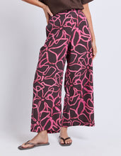 Load image into Gallery viewer, Palma Pants Chocolate Print
