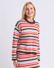 Load image into Gallery viewer, Retro Reef Long Sleeve Knit - Multicoloured
