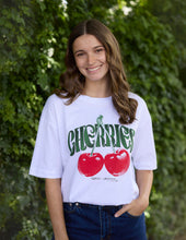 Load image into Gallery viewer, Porter Tee Cherie - White
