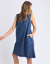 Load image into Gallery viewer, Sonny Denim Dress Dark Blue
