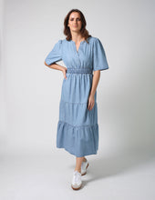 Load image into Gallery viewer, Vittoria Dress - Light wash
