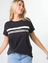 Load image into Gallery viewer, Classic Tee True Icon Stripe - Black
