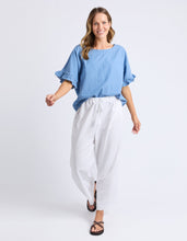 Load image into Gallery viewer, Tilda Chambray Shirt Light Blue
