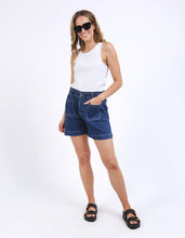 Load image into Gallery viewer, Elm Lennox Denim Shorts - Dark Blue
