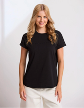 Load image into Gallery viewer, Soho Cuff Crew - Black
