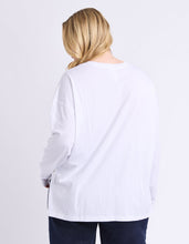 Load image into Gallery viewer, Renee Long Sleeve Tee - White
