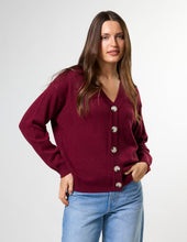 Load image into Gallery viewer, Academy Cardigan - Oxblood
