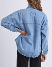 Load image into Gallery viewer, Laura Denim Shacket - Light Blue
