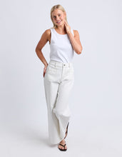 Load image into Gallery viewer, Alyssa Front Pocket Jean Vintage White
