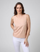 Load image into Gallery viewer, Paris Tank - Rose Petal Stripe
