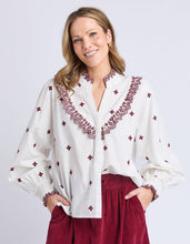 Load image into Gallery viewer, Agnes Embroided Shirt Mars/Maro Embroidery
